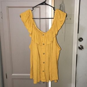 XL Yellow Blouse!